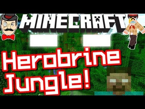 Minecraft HEROBRINE JUNGLE Battle ! Clay Soldiers #119 !