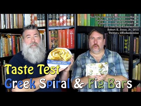 Taste Test - GREEK CHEESE SPIRAL & FIG BARS - Day - 16,807