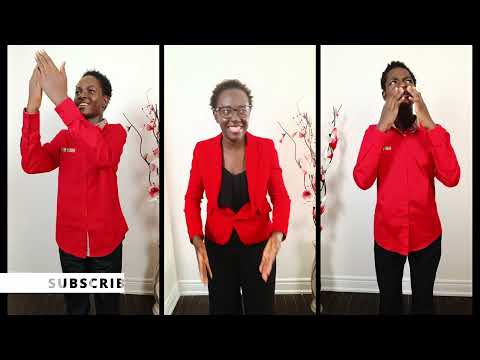 Thanks - by Joy Gardner and Lillie Knauls - In Sign Language