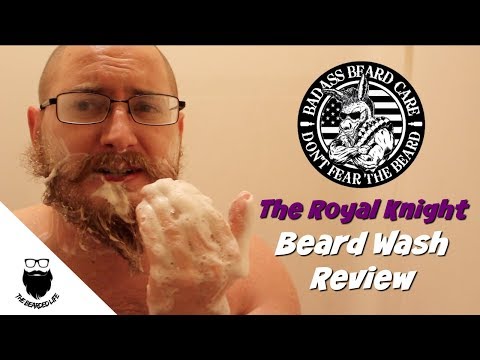 Badass Beard Care Royal Knight Beard Wash Review 🛀🏻