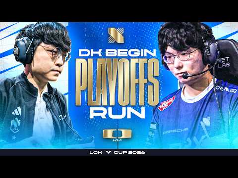 DK BEGIN THEIR PLAYOFFS RUN - DK VS DRX - LCK CUP 2026