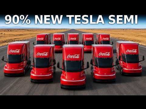 Tesla Semi 90% Of New Electric Truck Orders, Never Seen Specs!
