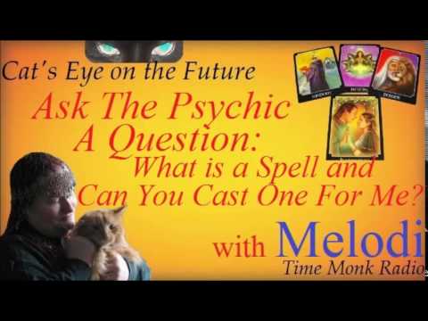 Melodi Grundy  ~   Ask the Psychic a Question: What is ...  ~   Cat's Eye on the Future -    DCS4127