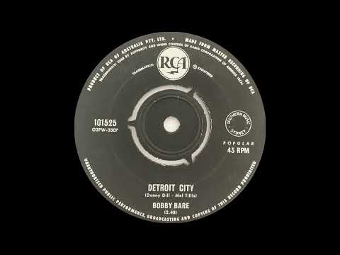 1963: Bobby Bare - Detroit City - mono 45