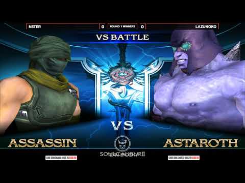 Soul Calibur II @ Soul Charge Tourney - NSter vs Lazunoko [4K/60fps]