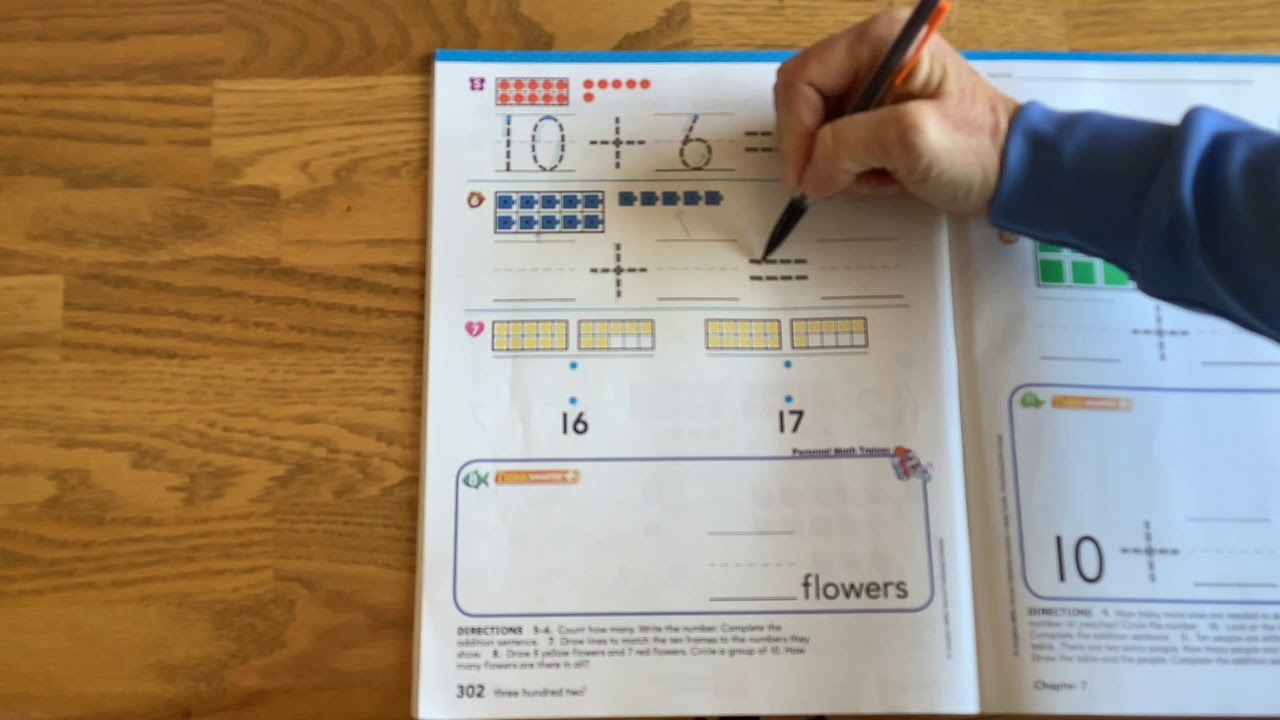 Go Math! Chapter 7 exam directions