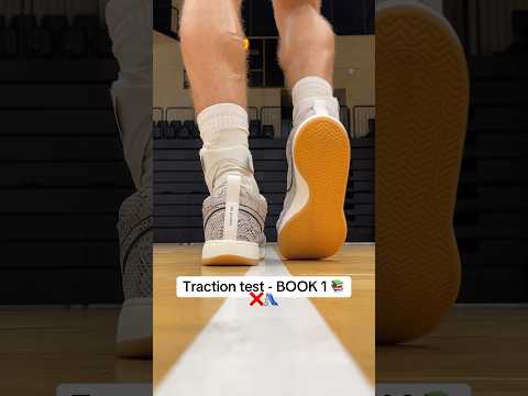 Traction test for the BOOK 1 in the “Python” colorway! 🐍 #basketballshoes #devinbooker #nikebook1