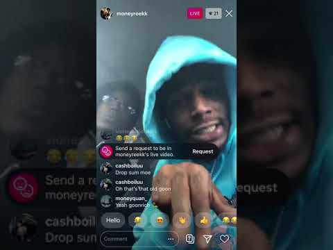 Goonew IG Live Unreleased Music with Money Reekk