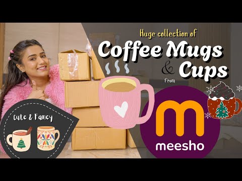Super cute Pinterest MUGS from meesho | Budget friendly | trending Coffee-Tea cups | gimaashi 