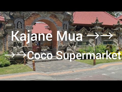 BALI Kajane Mua para o Supermercado Coco
