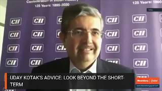 Uday Kotak Advises To Look Beyond Short-Term - DAY