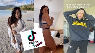 Show Yourself In Baggy Clothes Then in a Bikini TikTok Trend 2021 PT 2