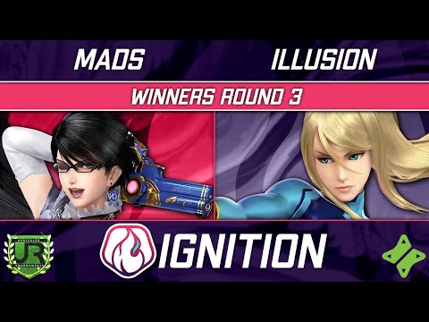 mads (Bayonetta) vs IllusioN (Zero Suit Samus) - Ignition 372 WINNERS ROUND 3