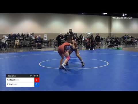 53 Kg Semifinal Alisha Howk Sunkist Kids WC Vs Tiare Ikei Tmwc