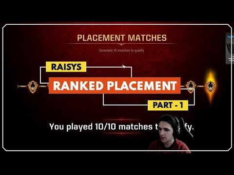 Raisy doing placements | Raisys journey from zero to ranked without abilites