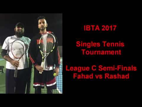League C Semi-Final: Fahad vs Rashad