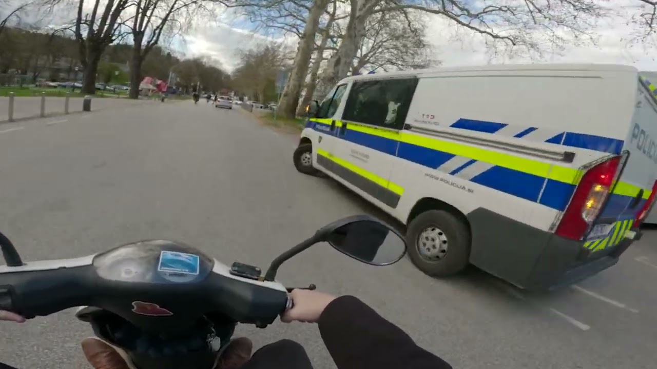 Daily Scooter Commute in Ljubljana: Episode 241 | POV Experience