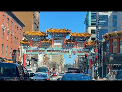 Drive to China Town Washington DC