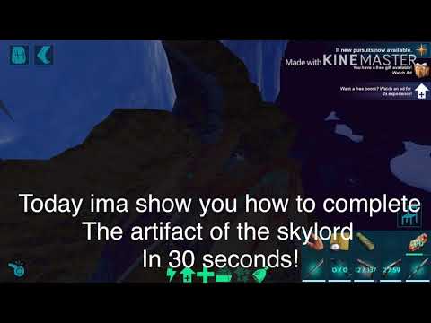Ark mobile how to complete artifact of the skylord in 30 seconds