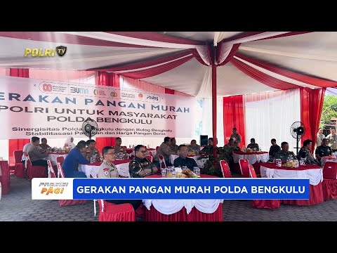 POLDA BENGKULU MELAKSANAKAN KICK OFF LAUNCHING GERAKAN PANGAN MURAH