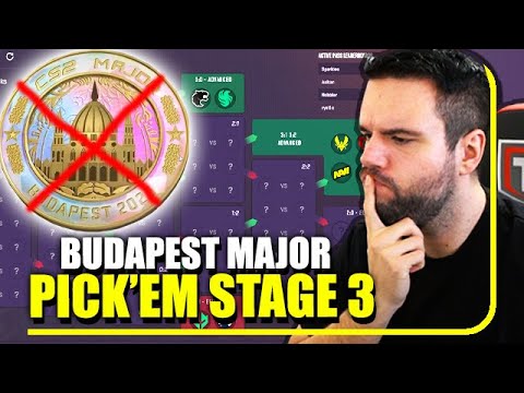 Jetzt aber!! 😄 Budapest Major 2025 - Stage 3 - Meine Pick’Em Predictions! 😄