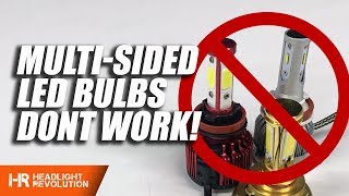 Main Reasons to Avoid Multi-Sided LED Headlight Bulbs
