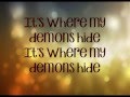 Demons Lyrics by Imagine Dragons (Jasmine ...