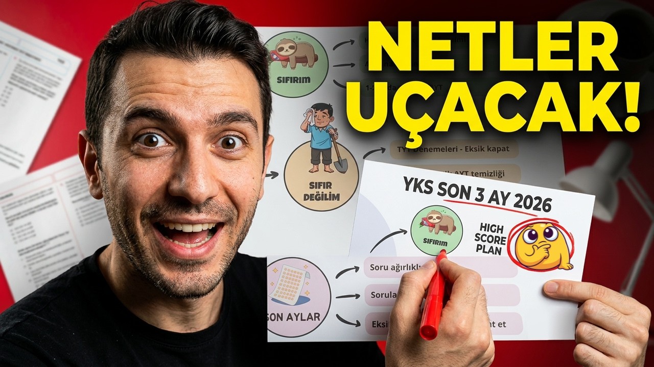 YKS'ye 3 ay kaldı | Doğru strateji nedir?
