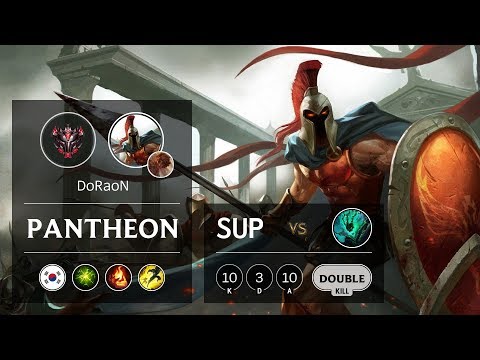 Pantheon Support vs Thresh - KR Grandmaster Patch 9.8
