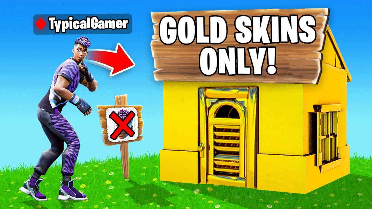 I Went UNDERCOVER in a GOLD ONLY Tournament! (Fortnite)