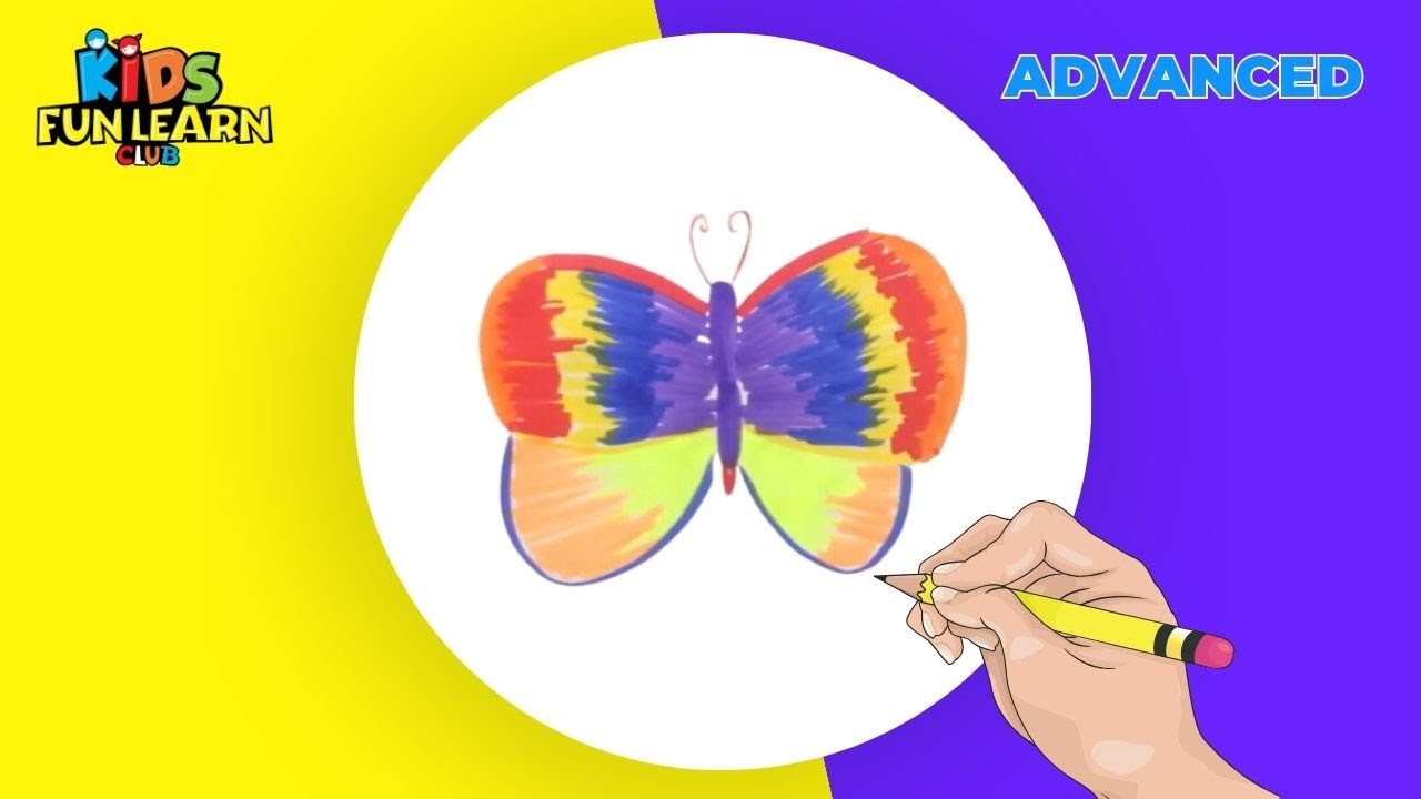 How to draw Butterfly