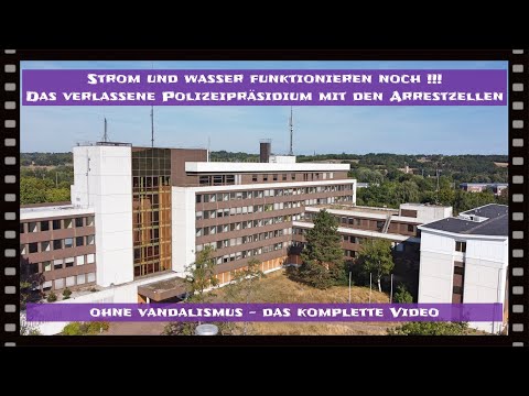 LOST PLACE - Das verlassene Polizeipräsidium mit Zellen   ohne Vandalismus