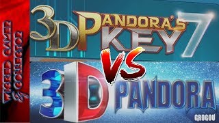 Pandora's Key 7 vs. Pandora's 3D Ultimate Arcade Stick Comparison !
