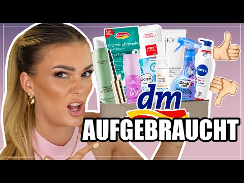 15 PRODUKTE AUFGEBRAUCHT - Lohnt sich das Geld?😳 Balea, DenkMit, Essence uvm. I Cindy Jane