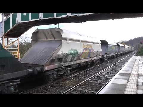 Freightliner Class 66's no's: 66614-66623 @ Chepstow {6Z53} 09/11/2020.