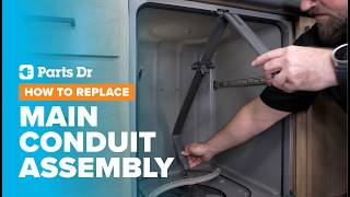 GE Dishwasher Main Conduit Assembly Replacement | Part WD12X32041 | WD12X26438 | Parts Dr | DIY