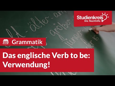Das englische Verb to be: Verwendung! | Englisch verstehen mit dem Studienkreis