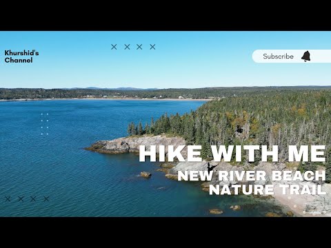 Hike with me | New River Beach Nature Trail | NB | Canada | Hiking | Vlog | 4K UHD