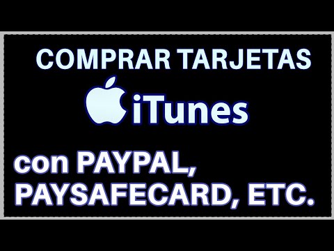 ⭐  Dónde Comprar TARJETAS de iTunes con PayPal, PaySafeCard, SMS Móvil, etc. | Mejor Web 2026