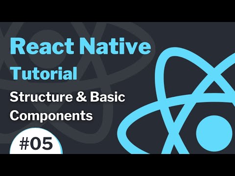 React Native Tutorial 5 2021 Structure Basic Components in Our First App