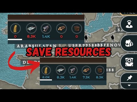 Supremacy 1914 Tips & Tricks - How to save resources using the market