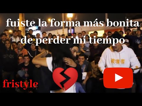 Cuando haces batalla con tu ex novia freestyle