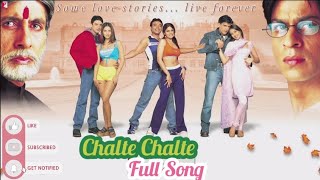 Download lagu Chalte Chalte |Full Song |Mohabbatein |Shahrukh Khan, Uday Chopra, Jugal Hansraj, Jimmy Shergill | mp3