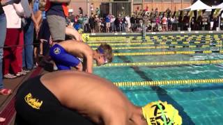Chase swimming v Riptide Chase swimming v Riptide