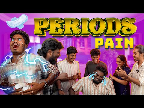 😳 What If Boys Feel Period Cramps!? 😱 the reactions were UNREAL! 😂🔥