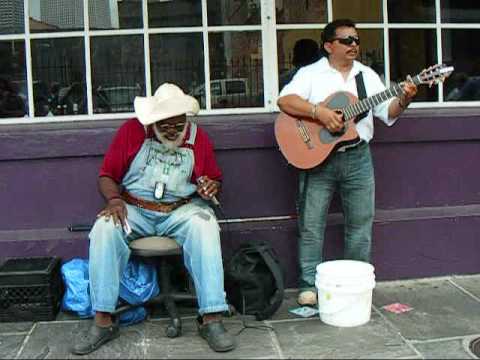 Grandpa Elliot & The Spanish Guy Sing The Blues - "Stormy Monday" - Grandpa Elliot & Oscar Castro