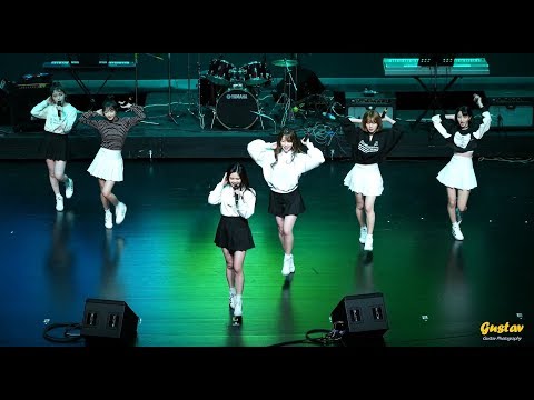 [직캠/FANCAM] 171227 오마이걸(Oh My Girl) 컬러링북(Coloring Book), A-ing, 윈디데이(Windy day) @ 1318 청소년 스타킹