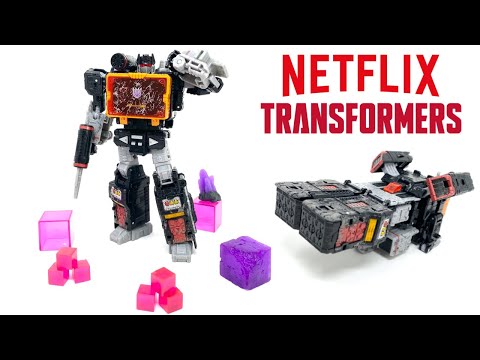 Transformers Netflix SIEGE Voyager Class SOUNDBLASTER Review