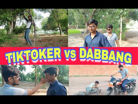 Tiktoker vs Dabbang । channel intro। the local losers।