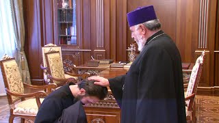 Դադիվանքի նորաօծ աբեղայի հետ հանդիպել է Ամենայն հայոց կաթողիկոսը